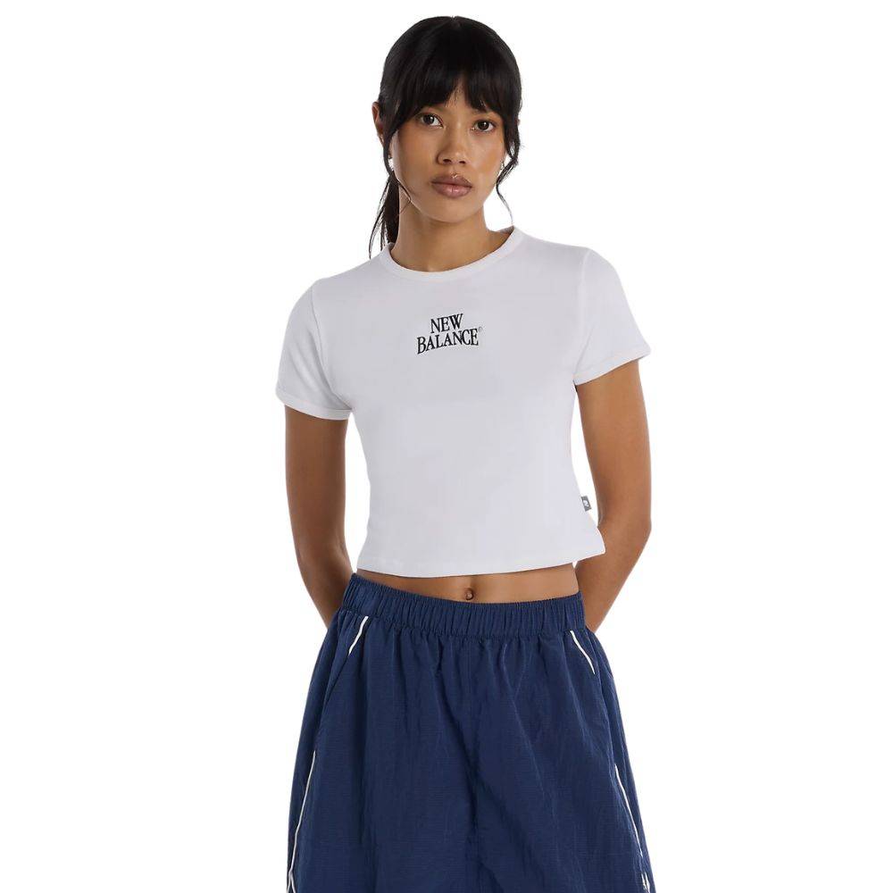 NEW BALANCE RACKSIDE RINGER T-SHIRT WOMENS