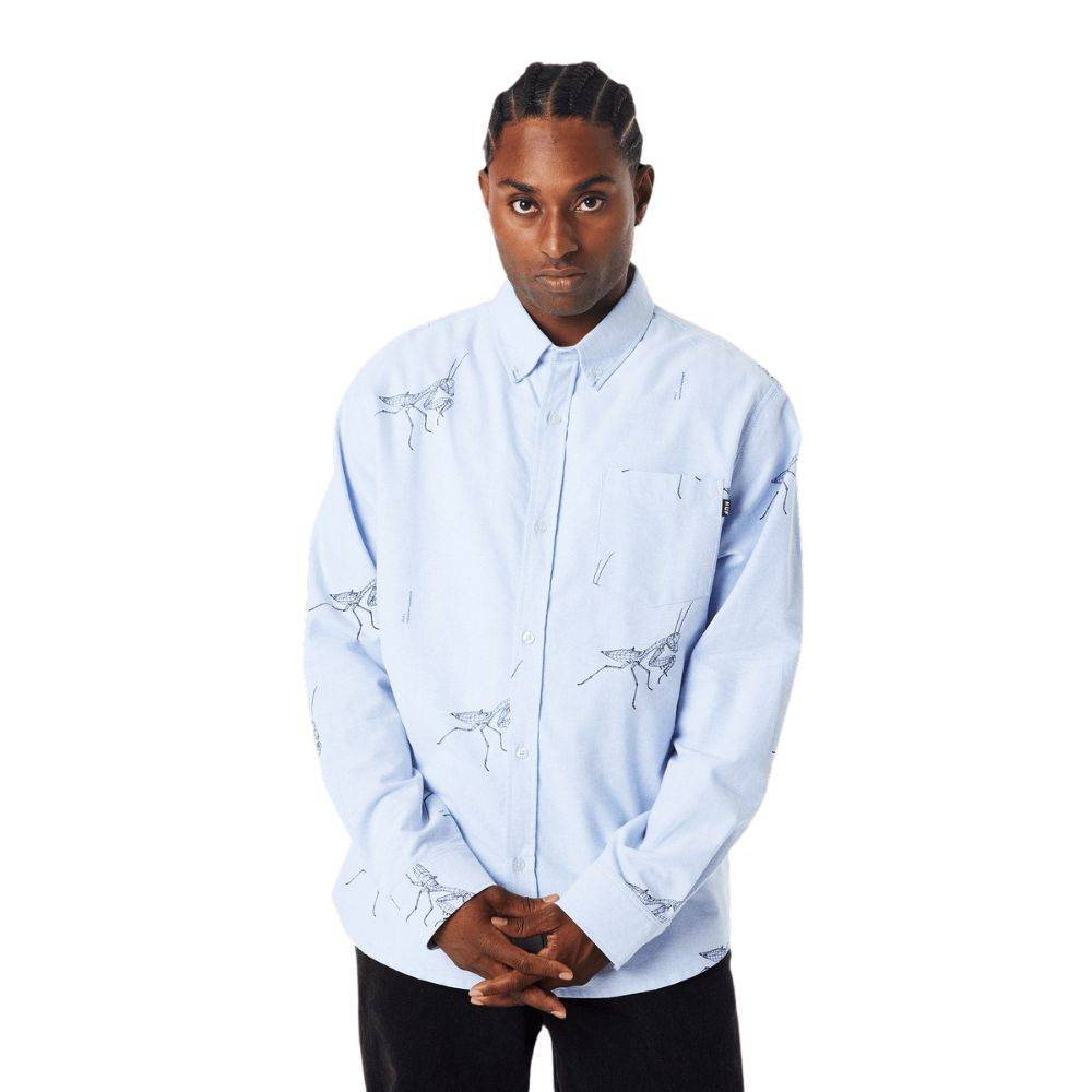 HUF MANTIS L/S OXFORD SHIRT