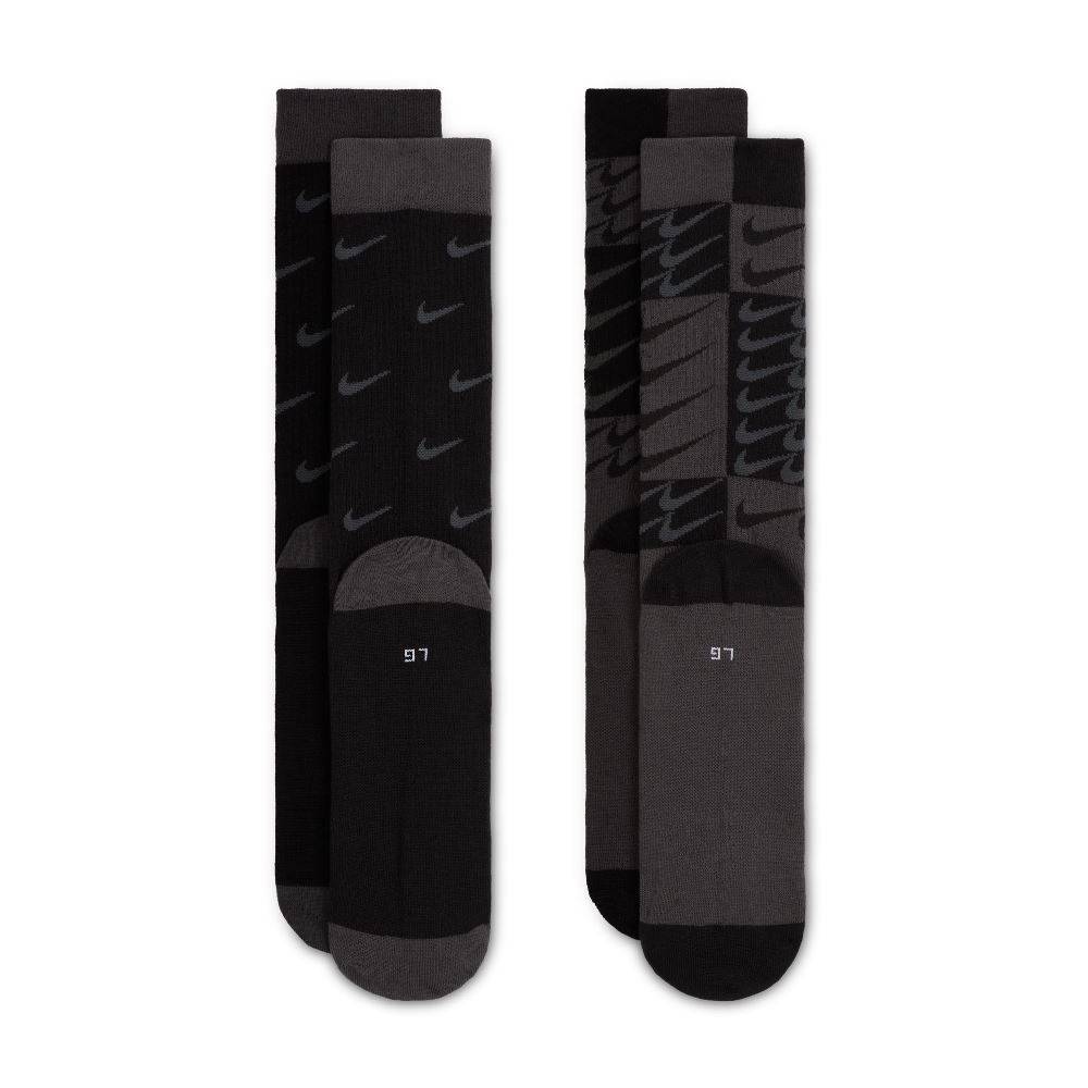 NIKE EVERYDAY ESSENTIAL 2-PAIRS  200 SWOOSH SOCKS