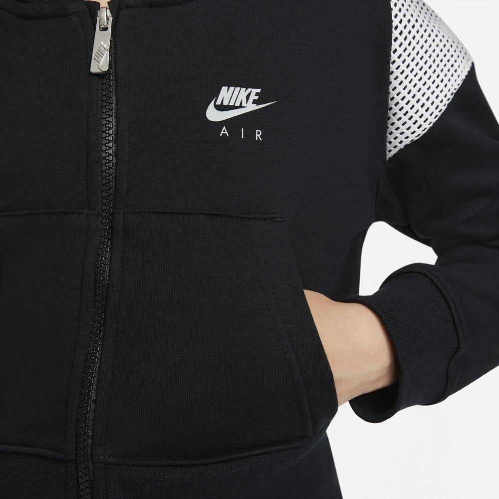 NIKE NSW GIRLS FRENCH-TERRY FULL ZIP HOODIE
