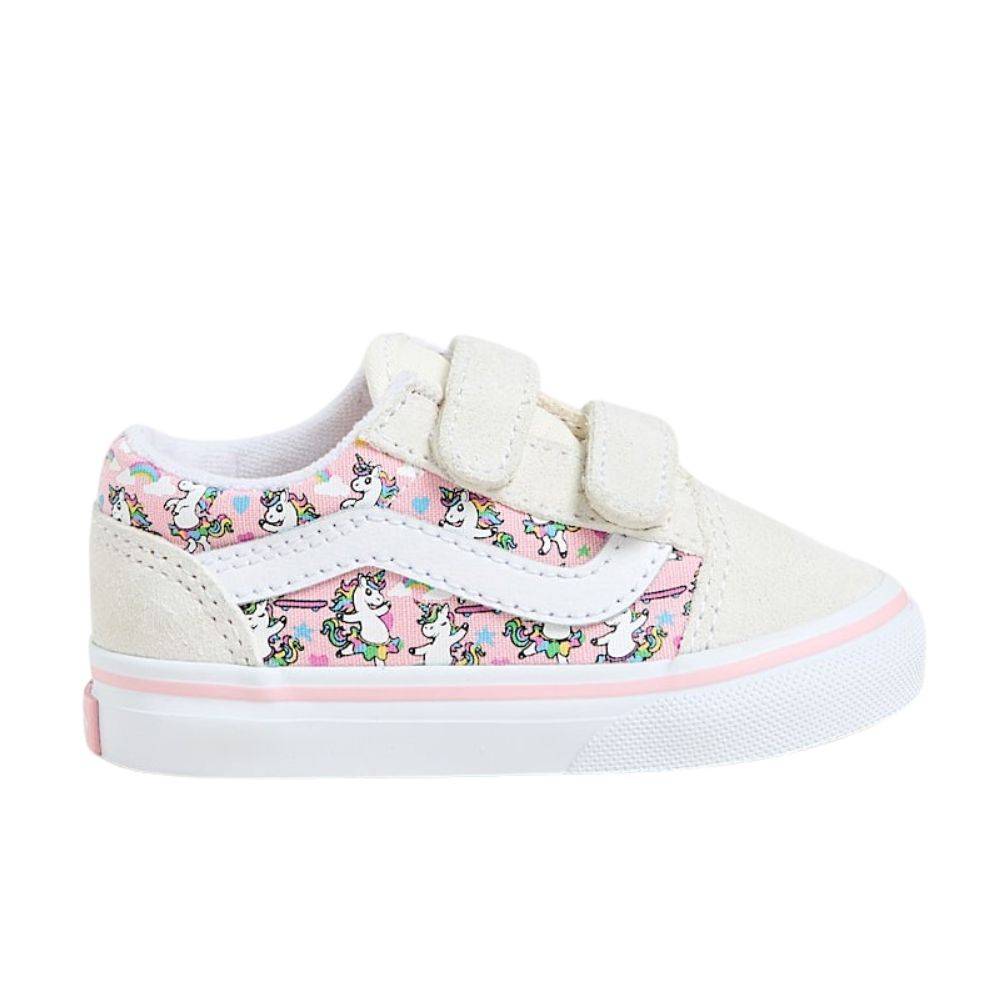 VANS TODDLER OLD SKOOL VELCRO SHOES