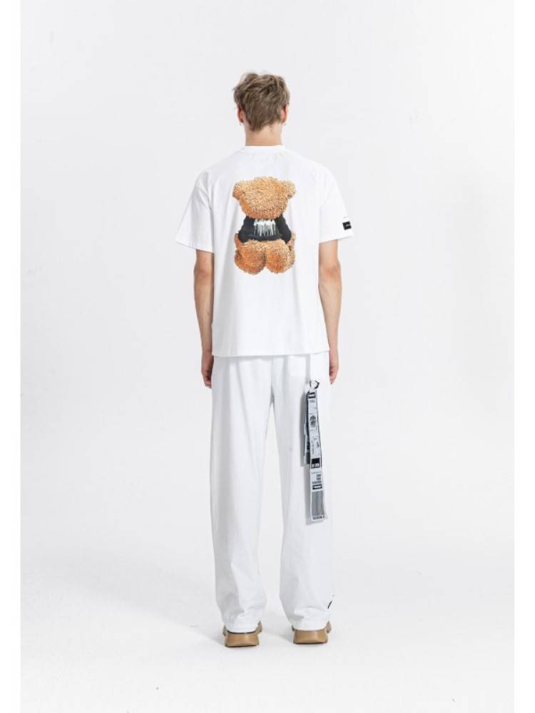 MWM TEDDY BEAR PRINT OVERSIZED TEE