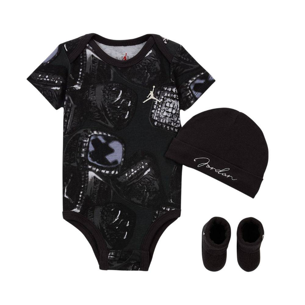 NIKE JORDAN BABY BOY MVP RINGS 3PC SET