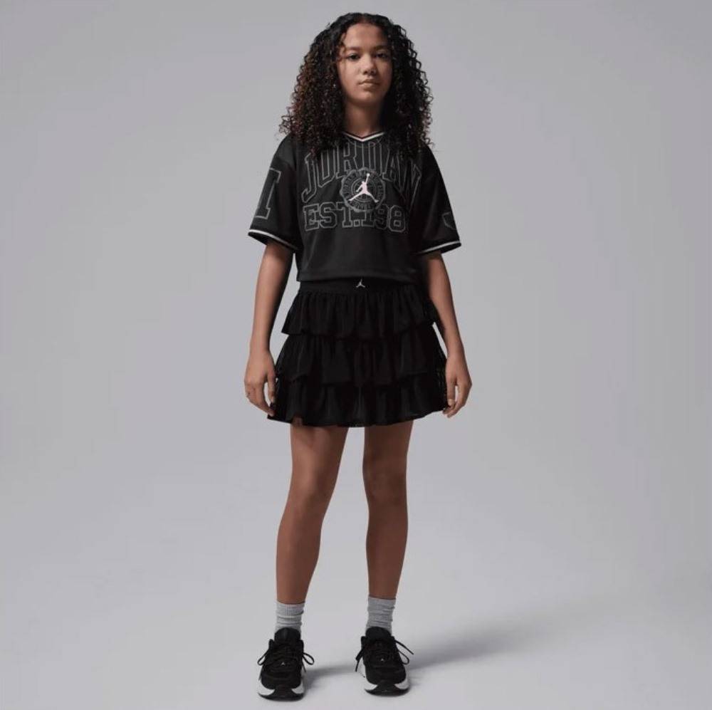 NIKE JORDAN GIRLS SCRT DIARY CROPPED JERSEY