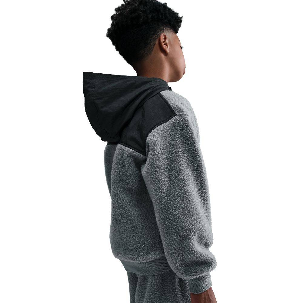 NIKE NSW KIDS CLUB FLEECE HALF-ZIP HOODIE