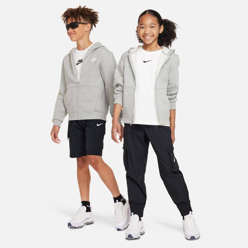 NIKE KIDS SPORTSWEAR CLUB FLC FULL-ZIP HOODIE