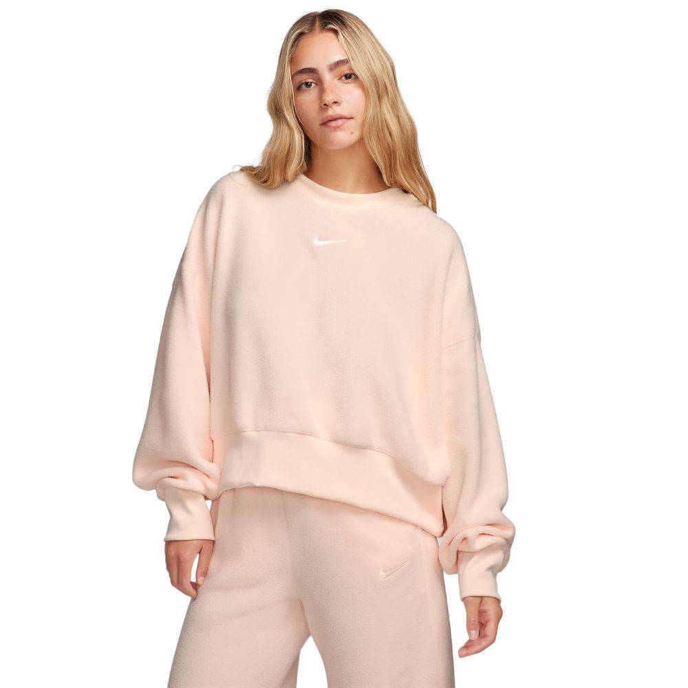 NIKE WOMENS PLSH MODEN CROP CREW