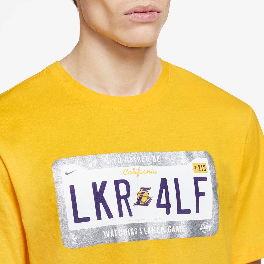 NIKE NBA LOS ANGELES LAKERS ESS SS TEE