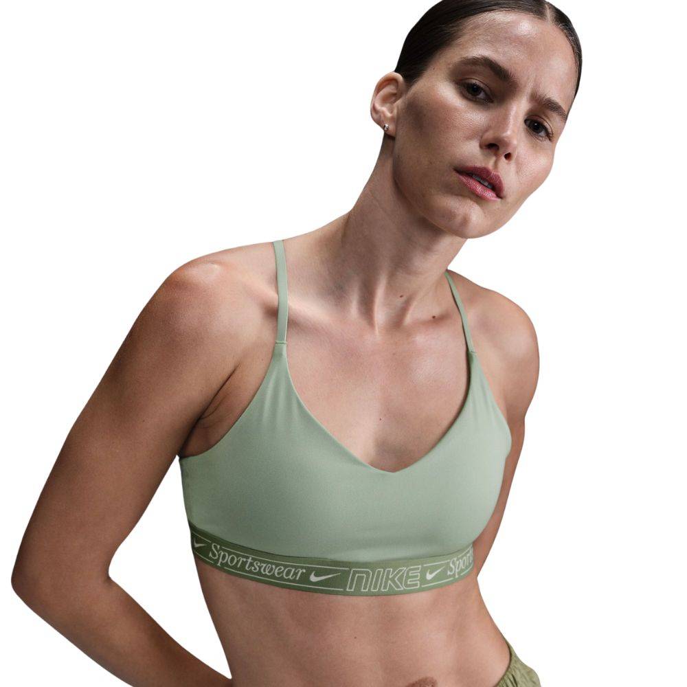 NIKE ONE DRI-FIT LIGHT-SUPPORT ADJUSTABLE PADDED BRA