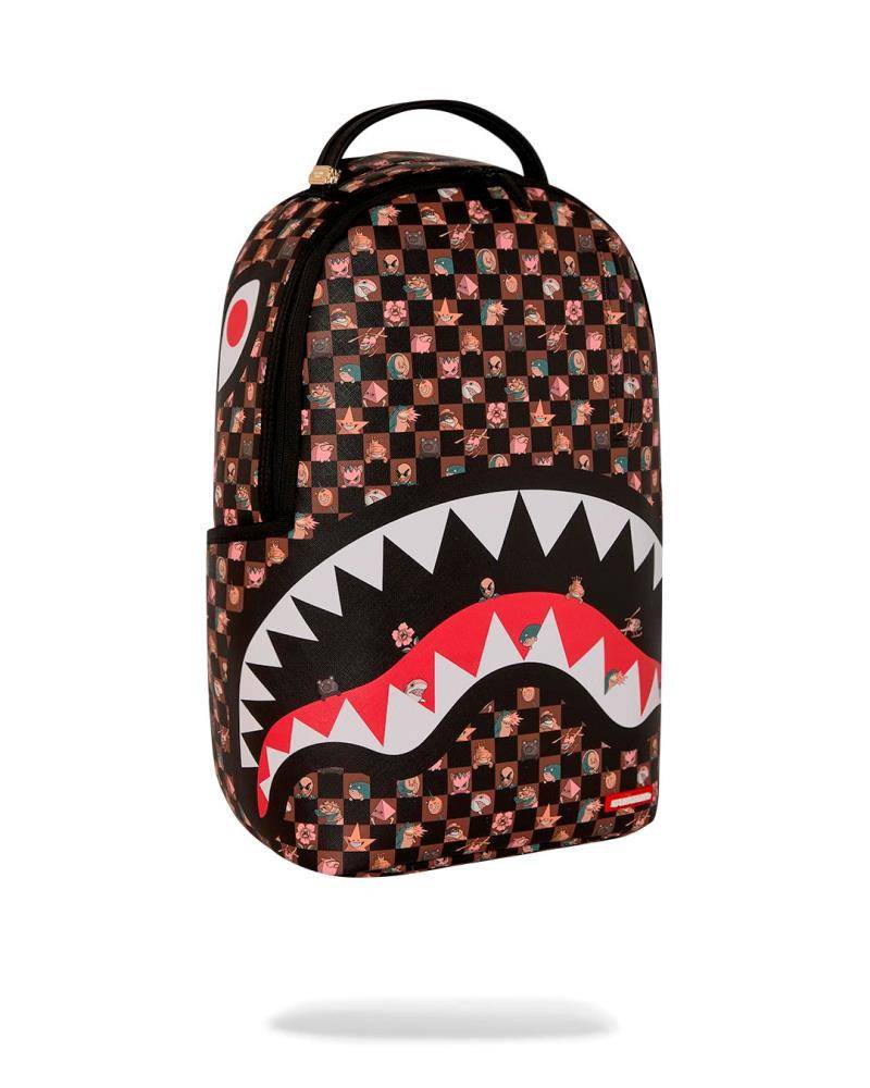 SPRAYGROUND PEEKING CHARACTERS REMIX DLXSV BACKPACK