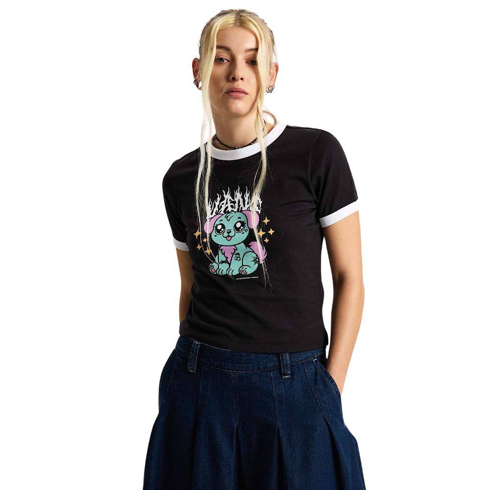 VANS PUPPY W RINGER TEE