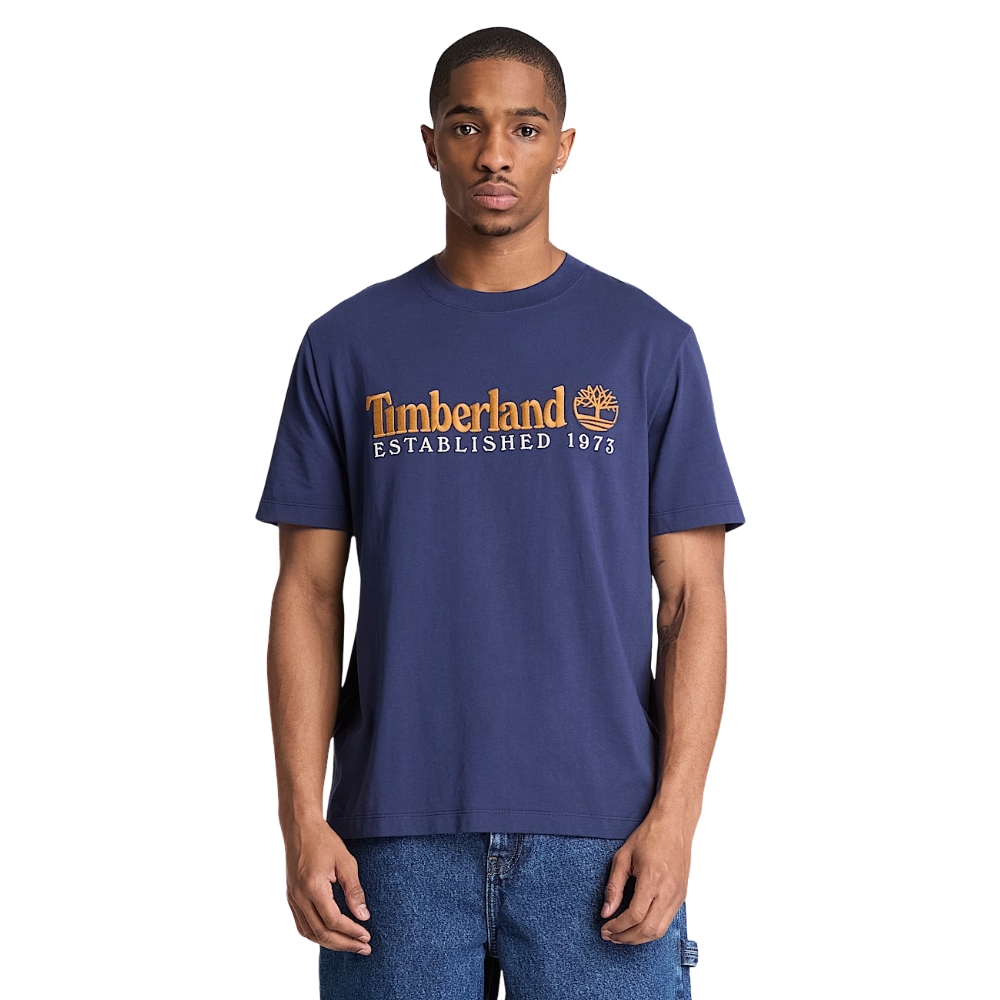 TIMBERLAND ESTABLISHED 1973 SS EMBROIDERED TEE