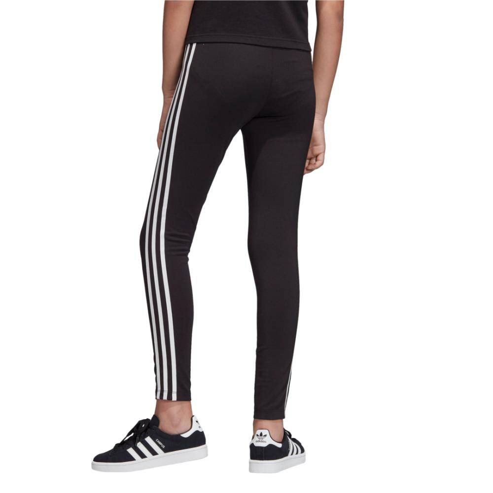 ADIDAS GIRLS 3-STRIPES LEGGINGS