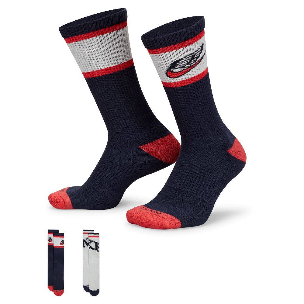 NIKE EVERYDAY PLUS CUSHION CREW SOCK 2-PAIRS