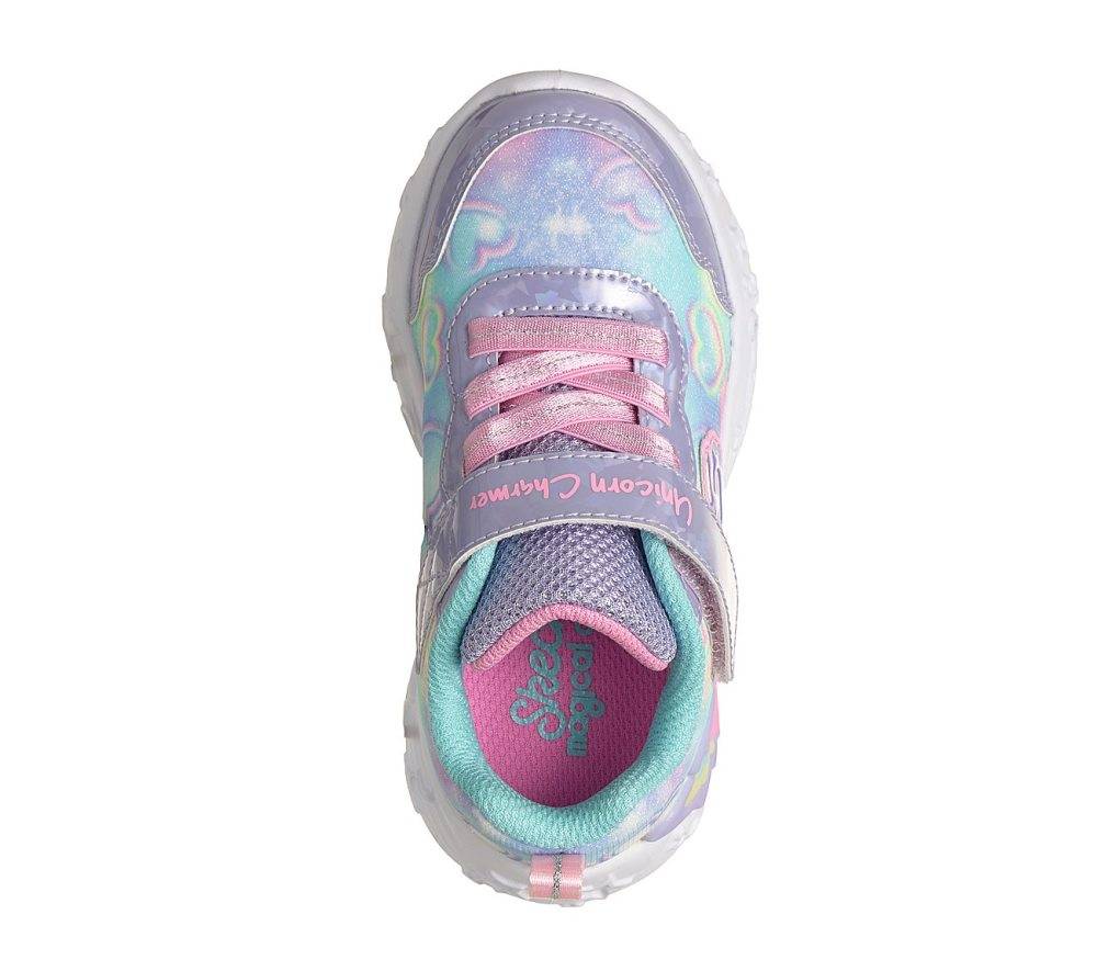 SKECHERS S-LIGHTS: UNICORN CHARMER - LIL HEART SPARKLES