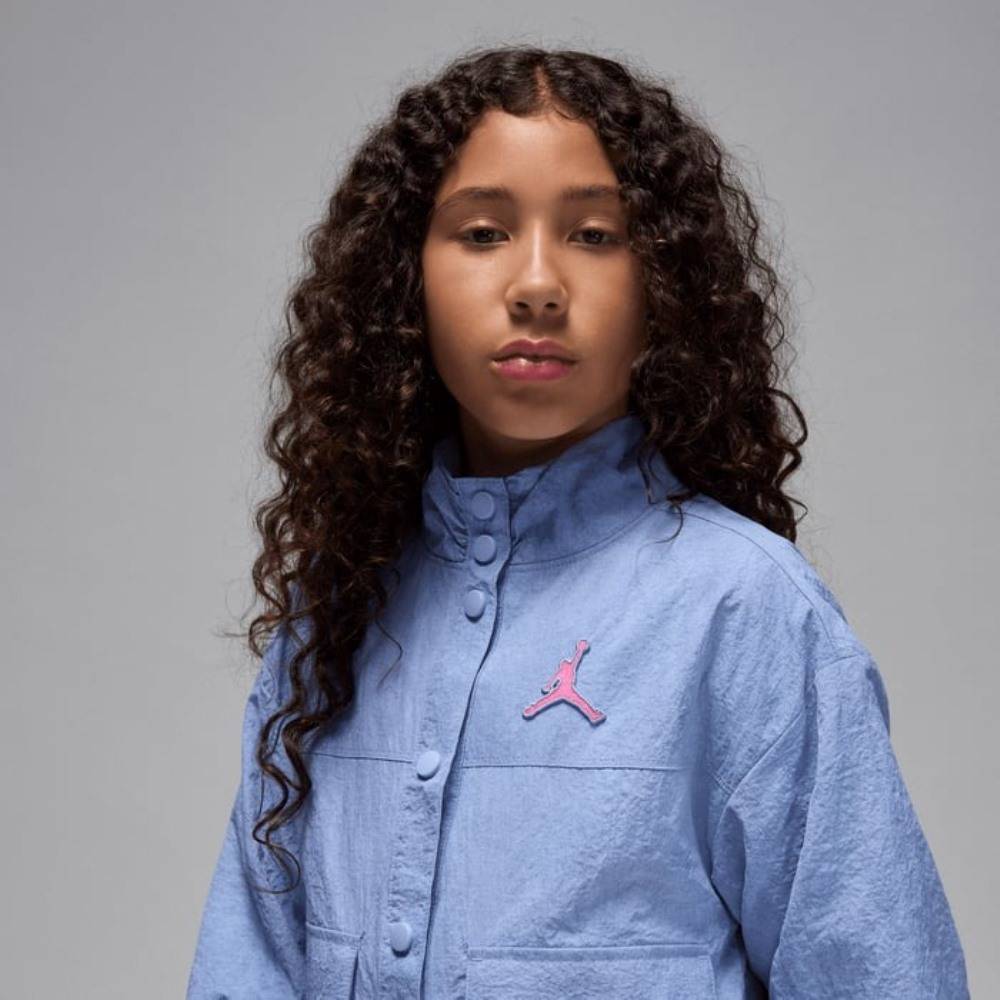 NIKE JORDAN GIRLS BLUE JEANS & BLING LT JACK
