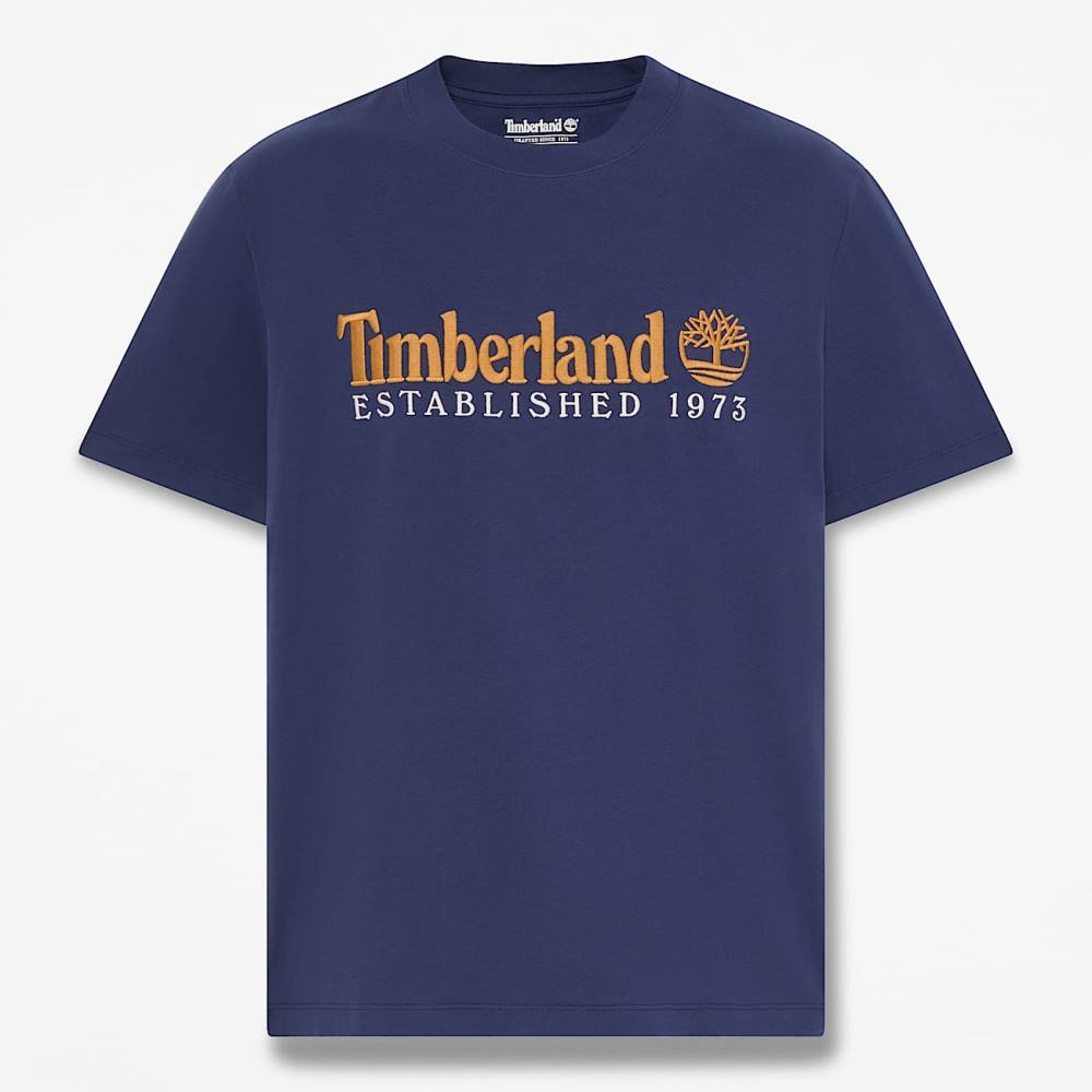 TIMBERLAND ESTABLISHED 1973 SS EMBROIDERED TEE