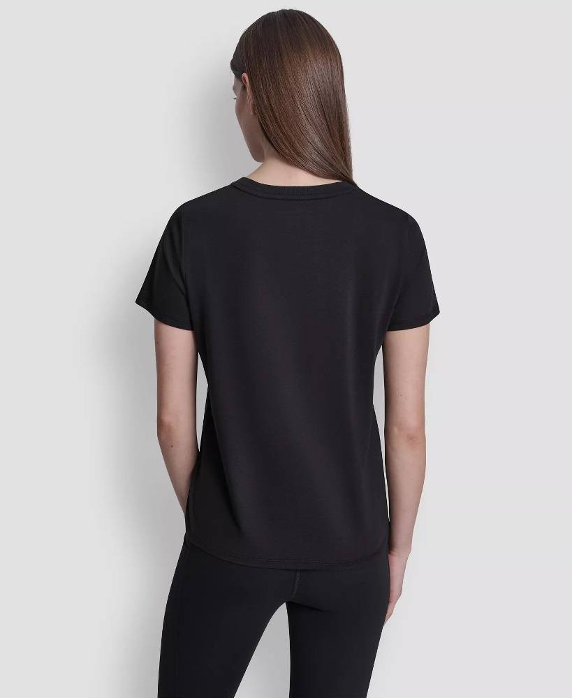 DKNY VARSITY NY LOGO SHORT SLEEVE RELAXED FIT TEE