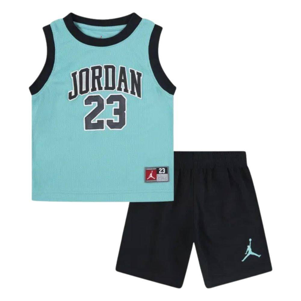NIKE JORDAN LITTLE KIDS 23 JERSEY SET