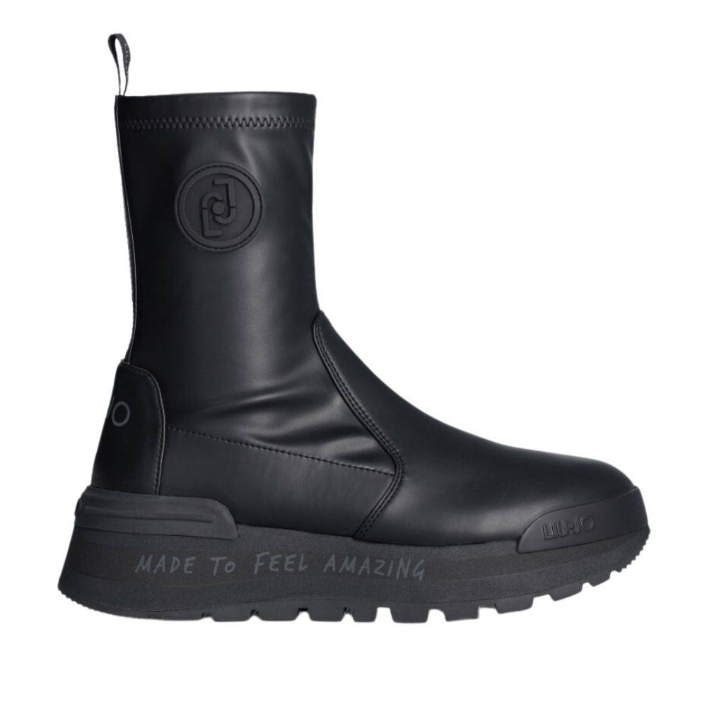 LIU JO AMAZING 22 - MID SNEAKER STRETCH ANKLE BOOTS