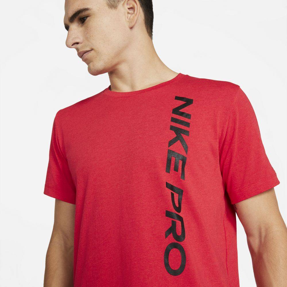 NIKE PRO DRI-FIT SHORT-SLEEVE BURNOUT TEE