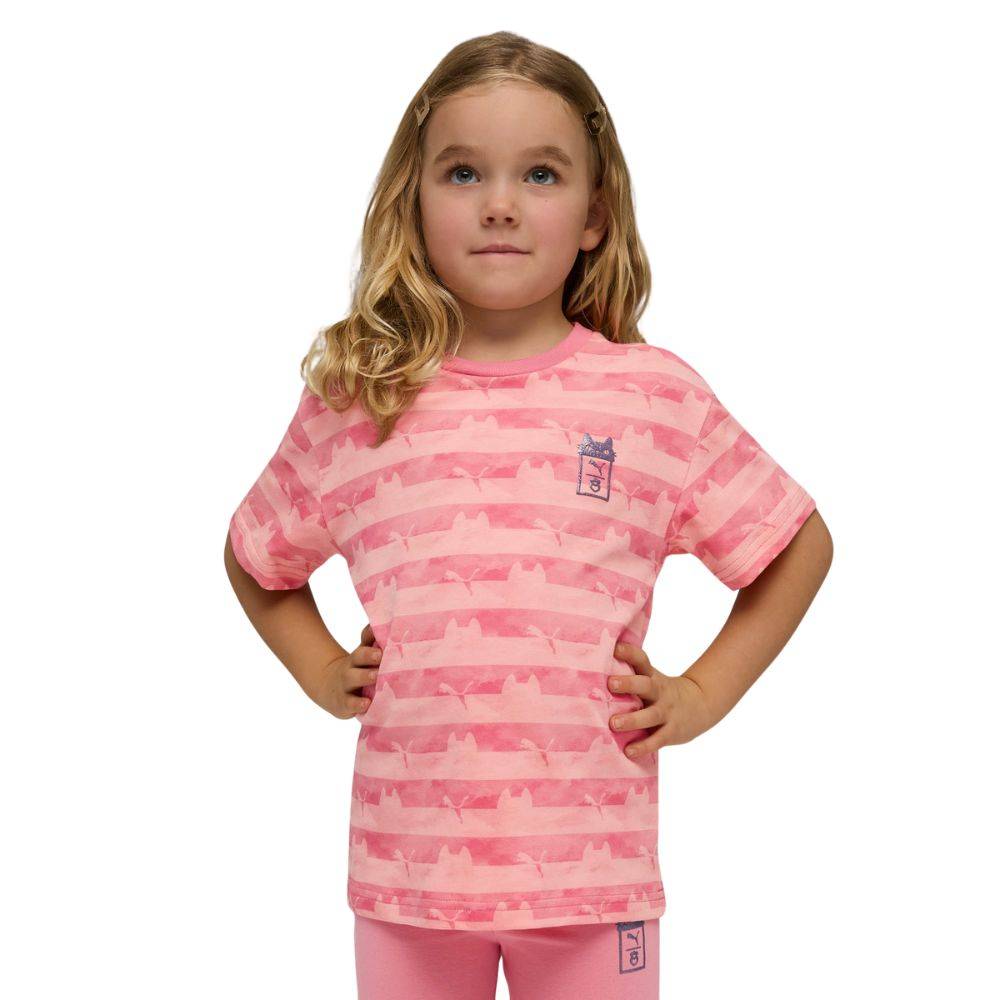 PUMA PUMA X GABBY'S DOLLHOUSE RELAXED AOP TEE