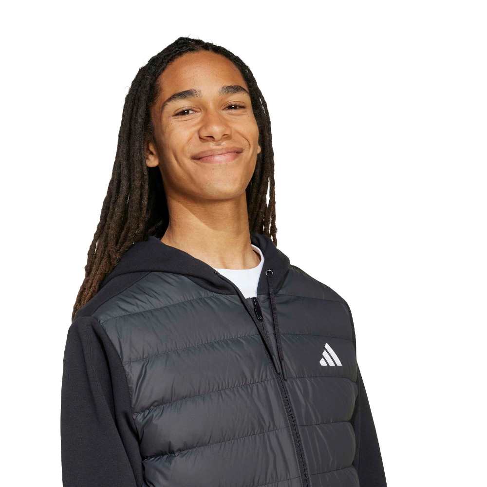 ADIDAS M ESSENTIALS CLIMAWARM HYBRID DOWN HOODED JACKET