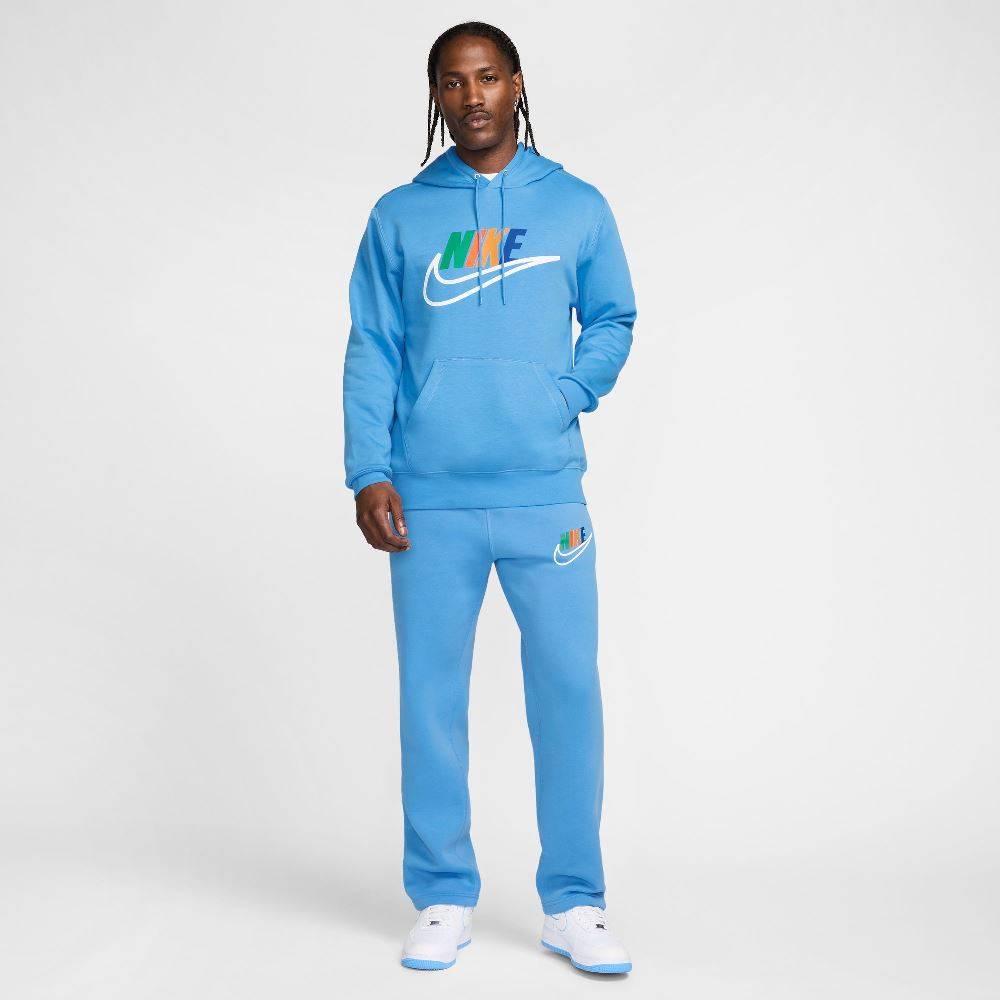 NIKE CLUB FUTURA MULTI-COLOR LOGO HOODIE