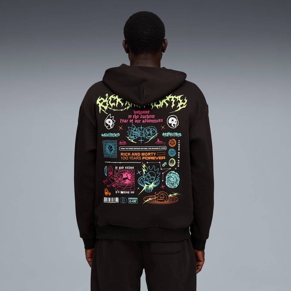 PUMA HOOPS X RICK AND MORTY HOODIE