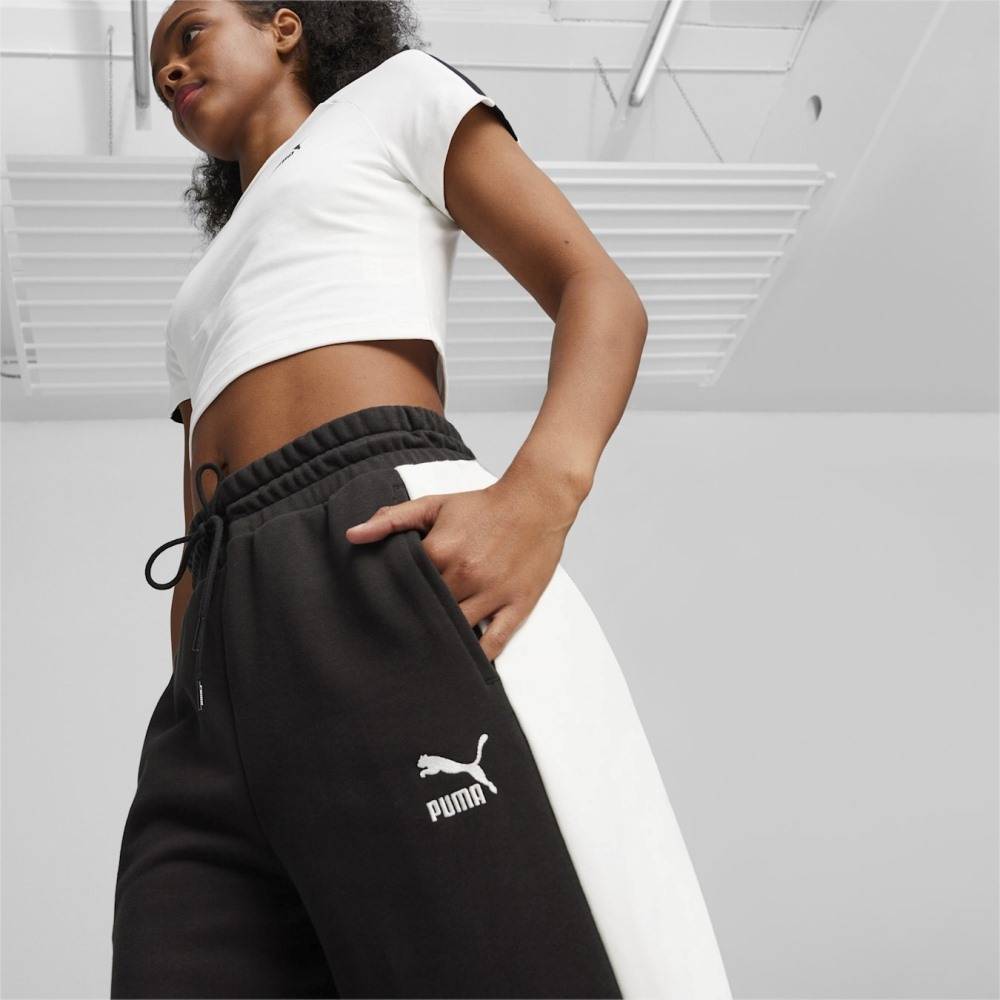 PUMA ICONIC T7 STRAIGHT LEG TRACK PANTS TR