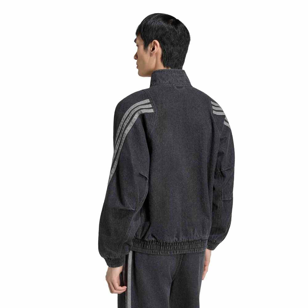 ADIDAS M STADIUM LOOSE FIT DENIM TRACK JACKET