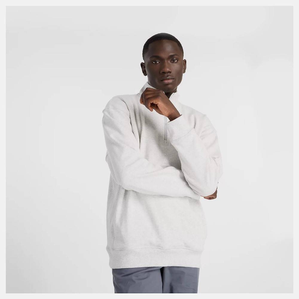 NEW BALANCE ATHLETICS FLEECE 1/2 ZIP