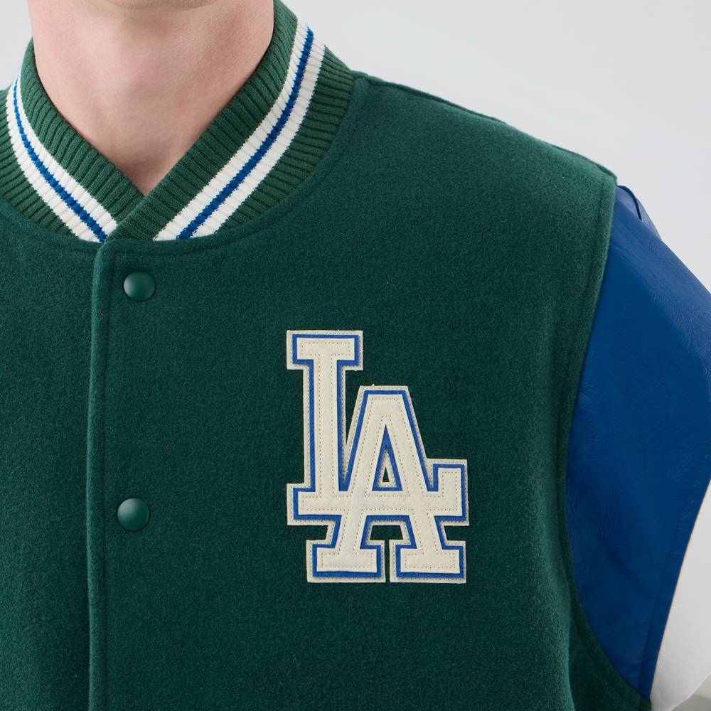 NEW ERA MLB VARSITY JACKET LA DODGERS
