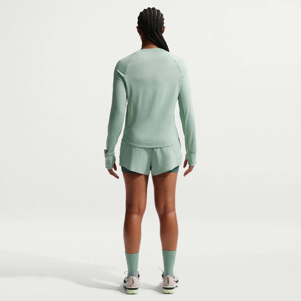 NIKE SWIFT DRI-FIT MID-RISE 2-IN-1 RUN SHORT