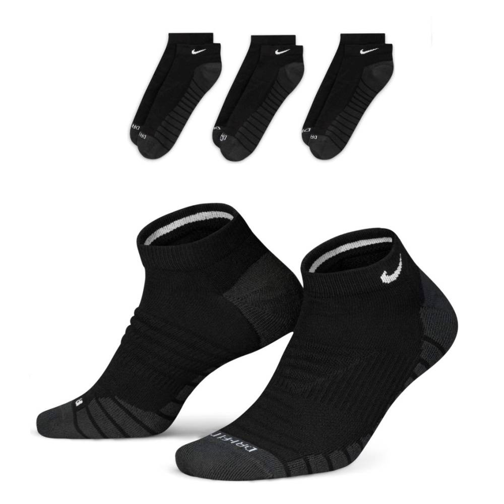 NIKE EVERYDAY MAX CUSHION NO SHOW 3PP SOCKS