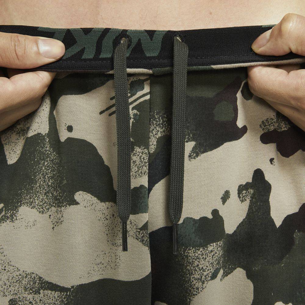 NIKE DRI-FIT CAMO TRAINING TROUSERS