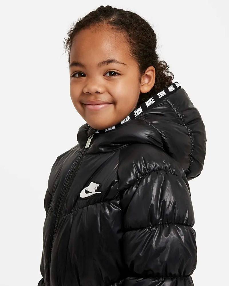 NIKE LITTLE GIRLS CHEVRON PUFFER JACKET