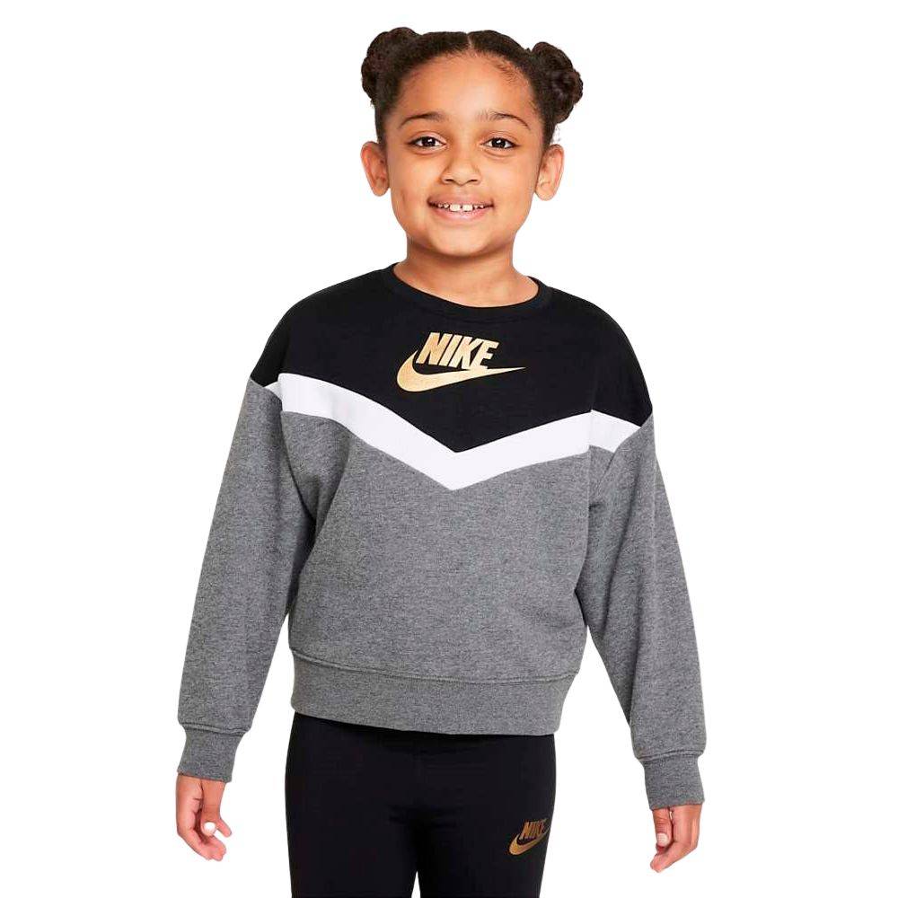 NIKE LITTLE GIRLS GO FOR GOLD CREW