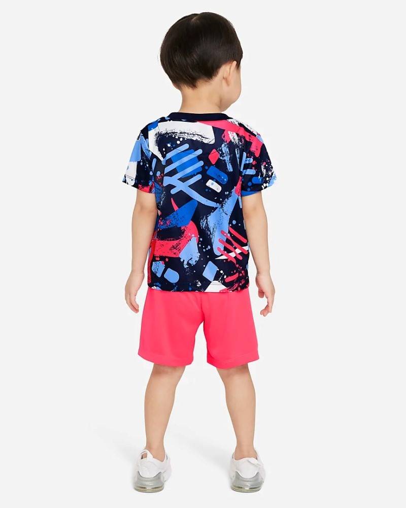 NIKE INFANT DRI-FIT THRILL TEE-SHORT SET