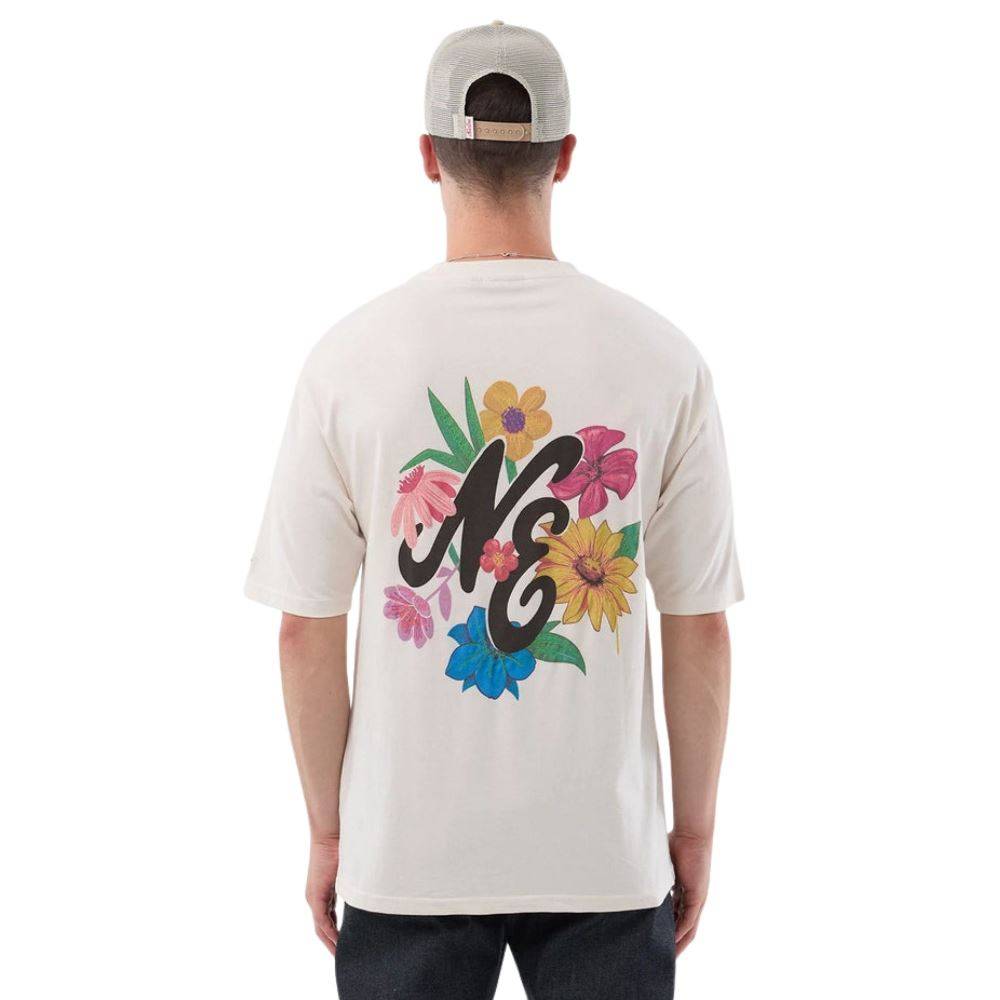 NEW ERA FLORAL OVERSIZED TEE
