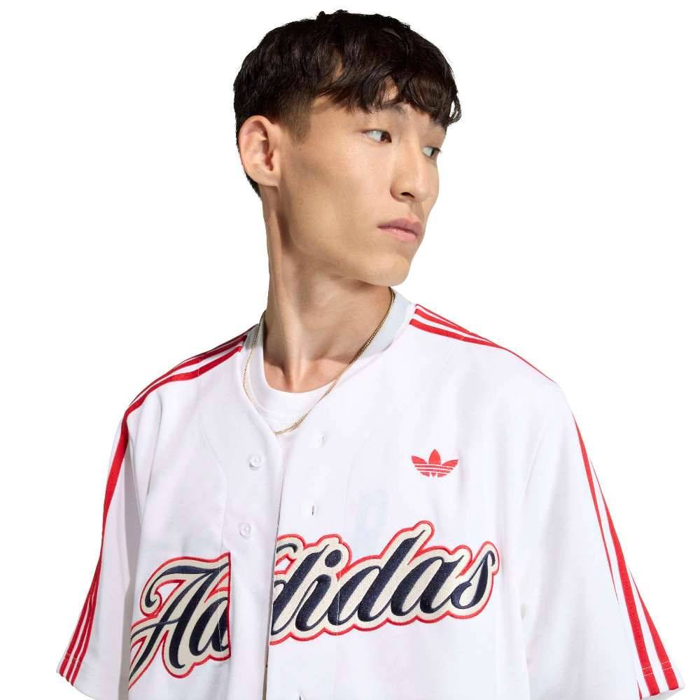 ADIDAS ORIGINALS SUMMER LEAGUE VARSITY BASEBALL JERSEY