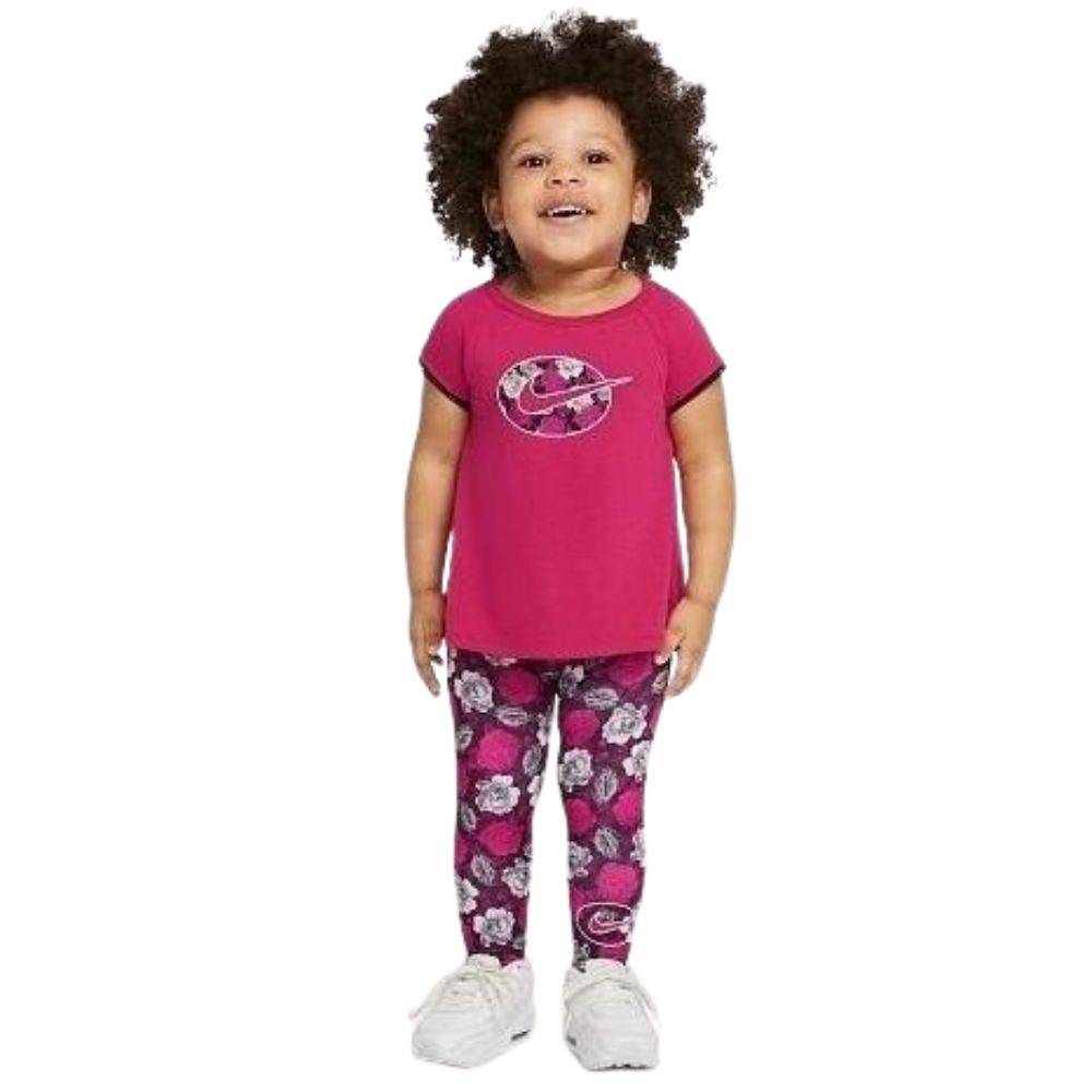 NIKE INFANT GIRLS ICON CLASH TEMPO SHORT SET