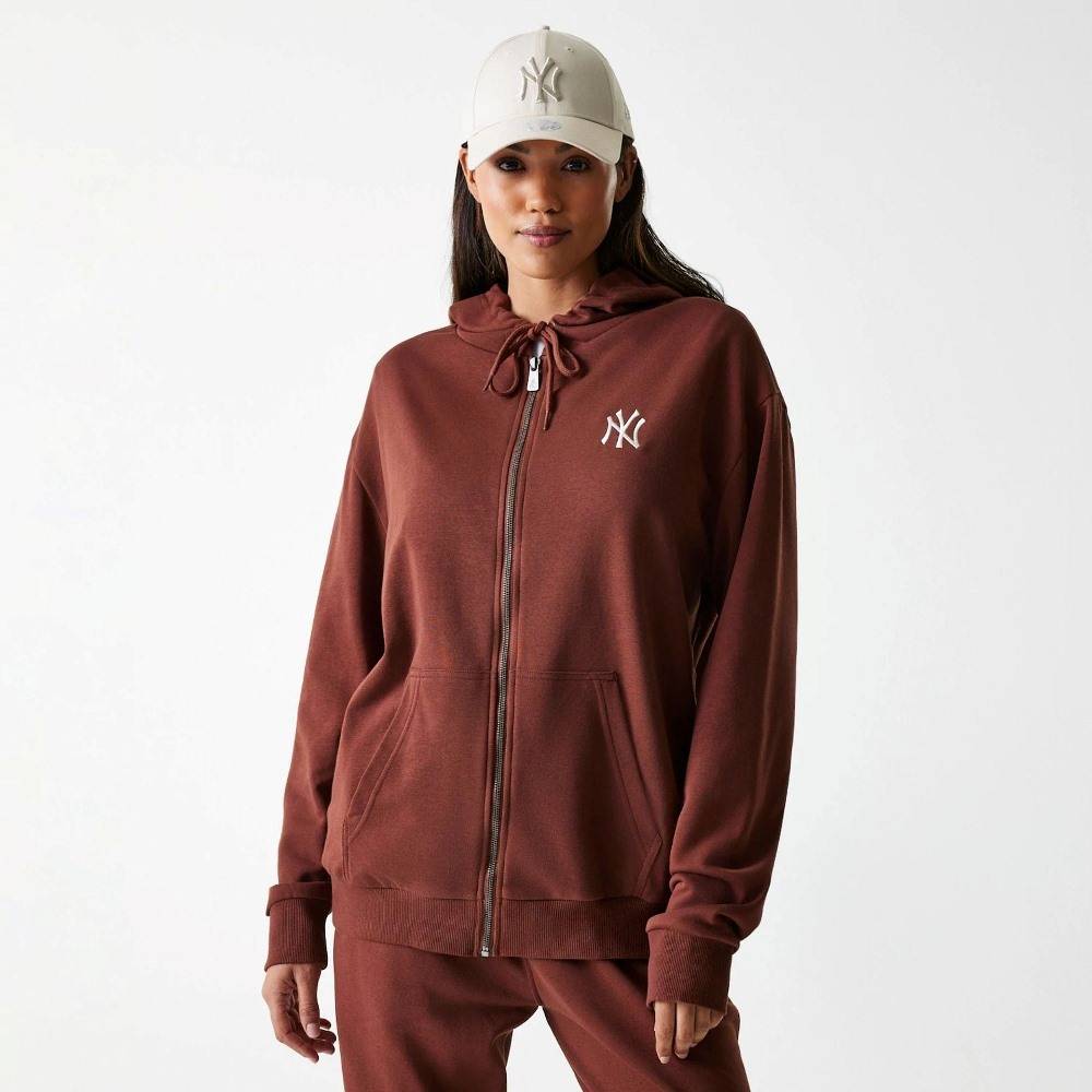 NEW ERA MLB MIDI LE FZ HOODIE FT NEW YORK YANKEES