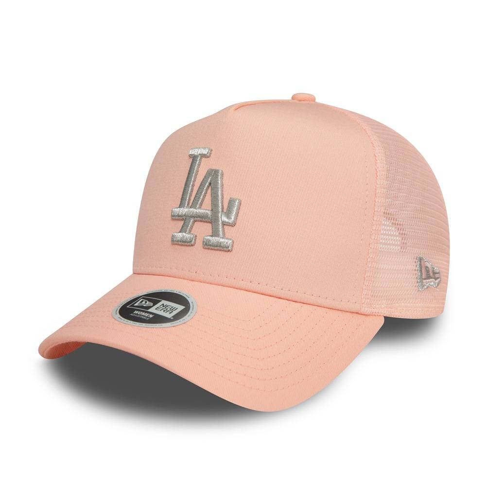 NEW ERA WMNS METALLIC TRUCKER LOS ANGELES DODGERS