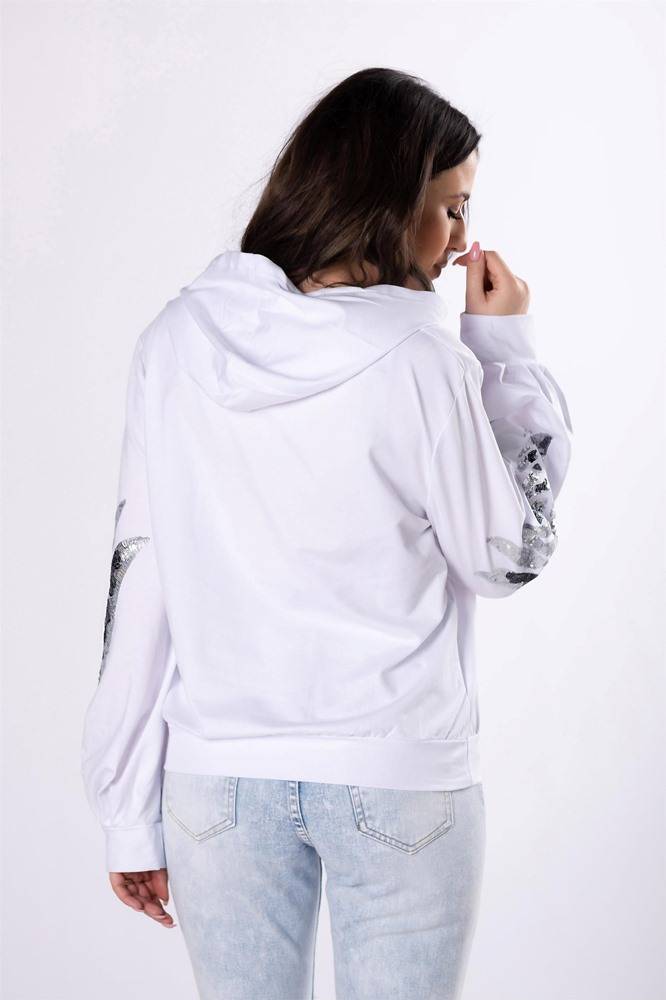 MWM WINGS CROPPED HOODIE
