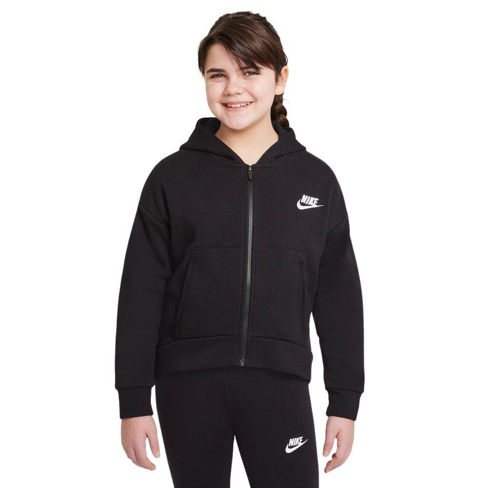 NIKE SPORTSWEAR GIRLS CLUB FULL-ZIP HOODIE