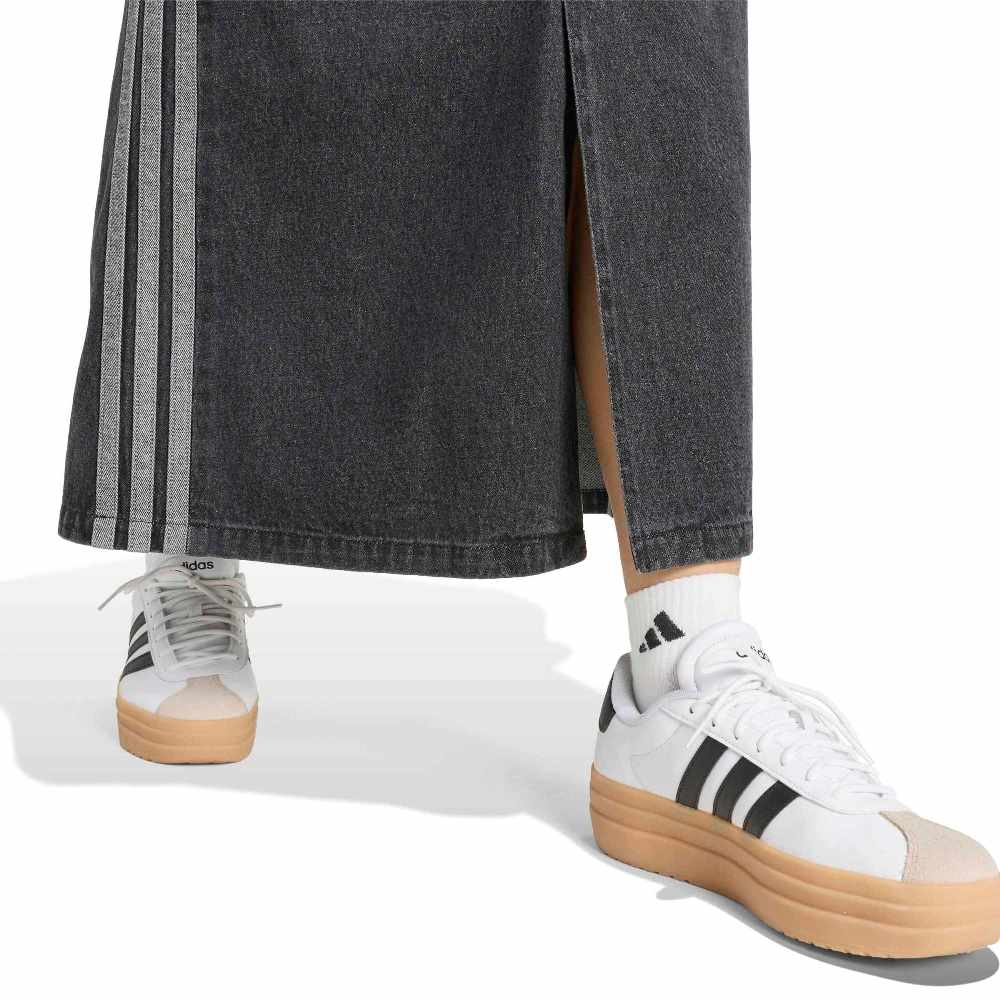 ADIDAS STADIUM WASHED DENIM LOOSE FIT SKIRT
