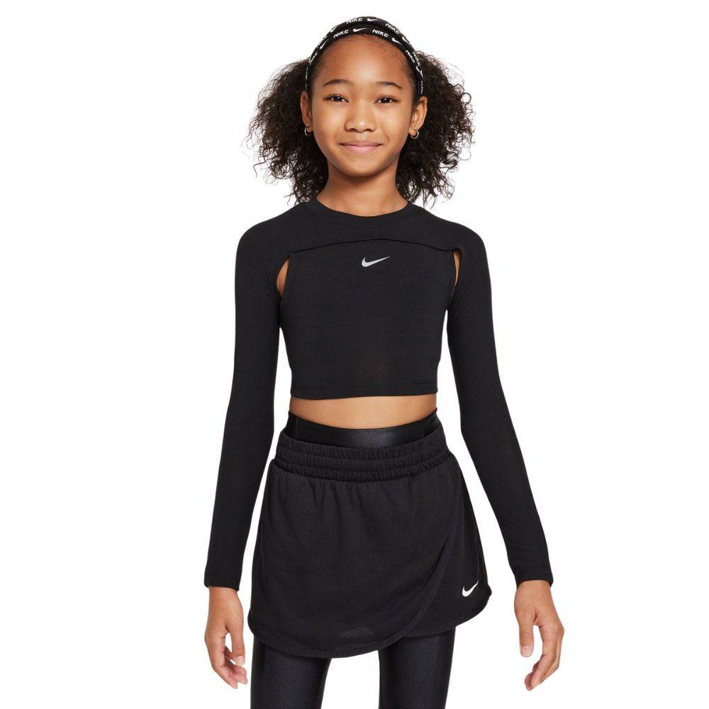 NIKE GIRLS DRI-IT LONG-SLEEVE TOP