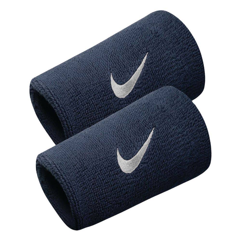 NIKE SWOOSH DOUBLEWIDE WRISTBANDS 2-PACK