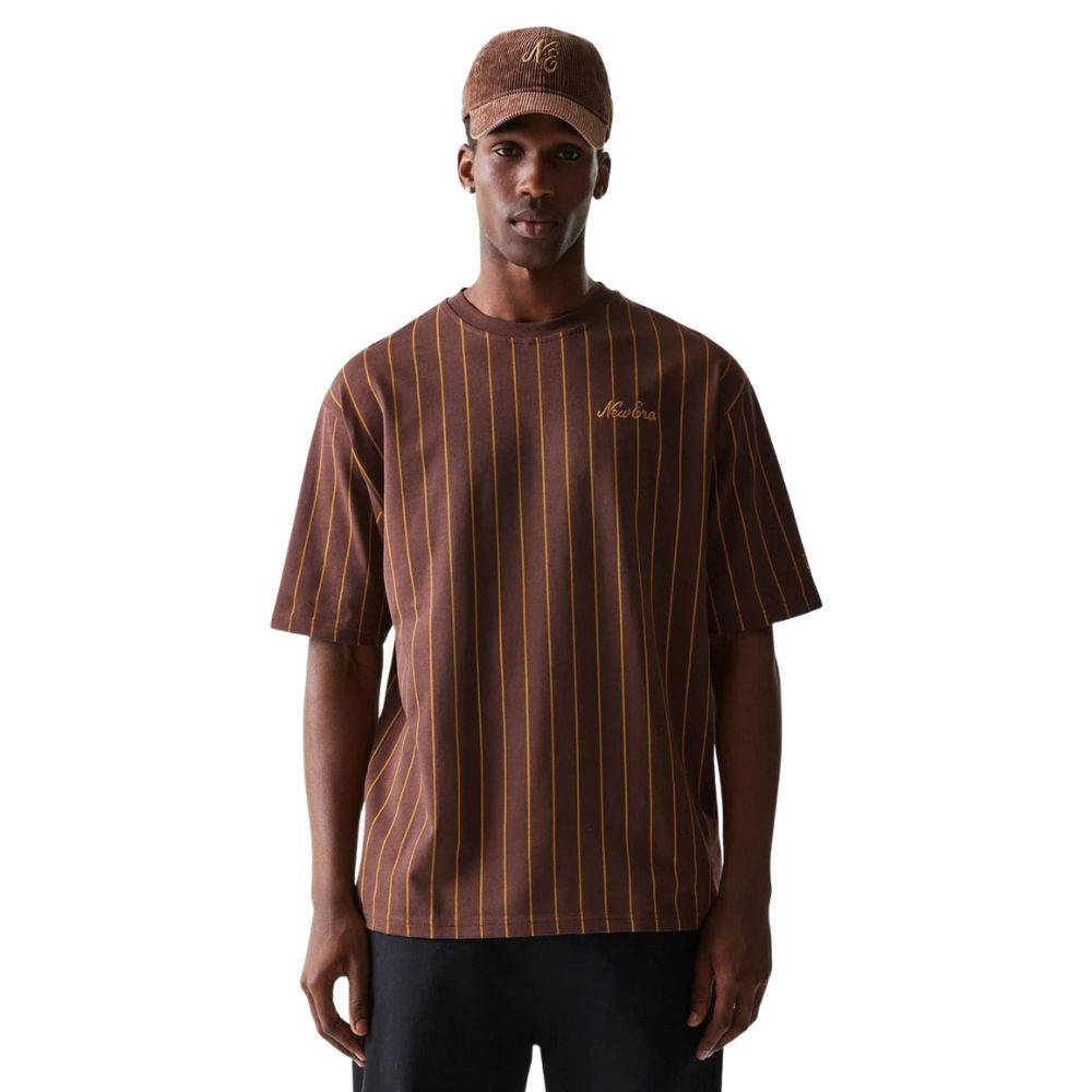 NEW ERA PINSTRIPE OVERSIZED TEE